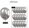 Metallic Silver Balloons, 120 pcs 5 Inch Silver Metallic Balloons, Silver Balloons for Balloon Garland or Arch as Wedding Decorations, Birthday Decorations, Party Decorations, Silver-G102